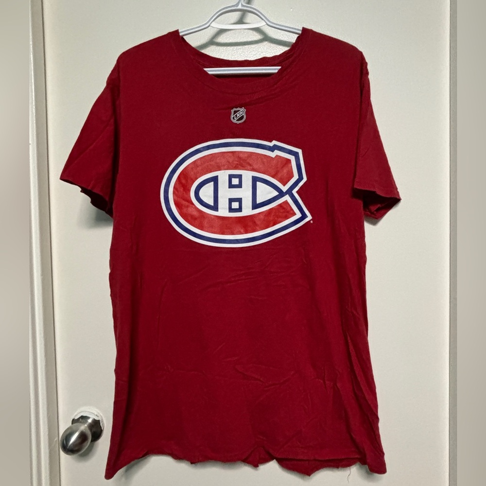 FANATICS NHL MONTREAL CANADIENS COLE CAUFIELD #22 T-SHIRT